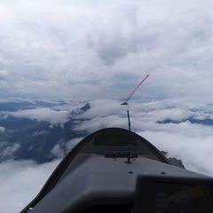 Flugwegposition um 11:46:05: Aufgenommen in der Nähe von Mitterberg-Sankt Martin, Österreich in 2337 Meter